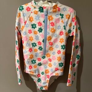 Old Navy Long Sleeve One Piece Swimsuit Size 4t